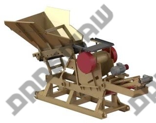 СМД-186-300 Агрегат загрузки и дробления Q= 50м3/ч (для строительных отходов на полозьях) - карусель товара